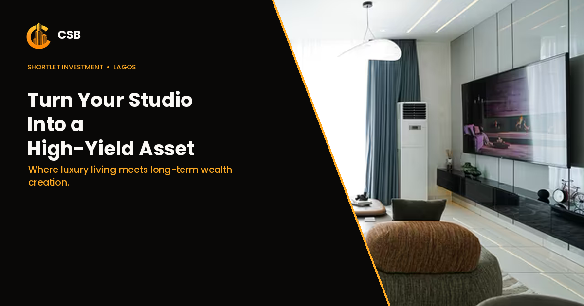 Turn your studio into a high yield asset